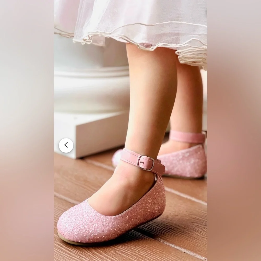 Sparkly Pink Kids Shoes
